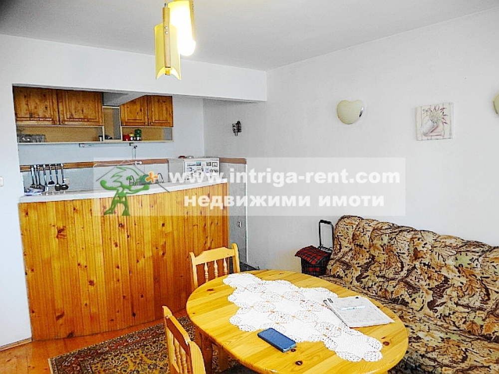 Two-room monolithic apartment for rent, located in the Voivodski neighborhood of Haskovo.