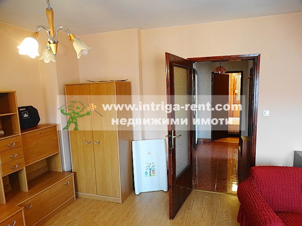 Two-room monolithic apartment for rent, located in the Ovcharski neighborhood of Haskovo.