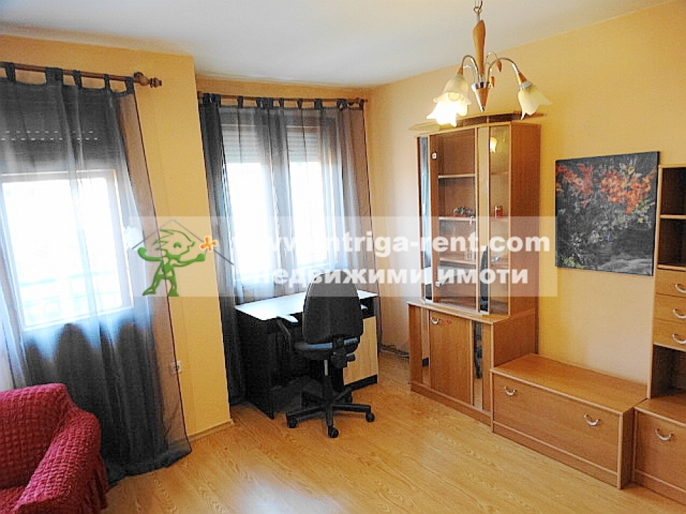 Two-room monolithic apartment for rent, located in the Ovcharski neighborhood of Haskovo.