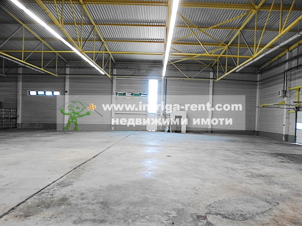 A large standalone industrial warehouse for rent, located in the Northern Industrial Zone of the city of Haskovo.