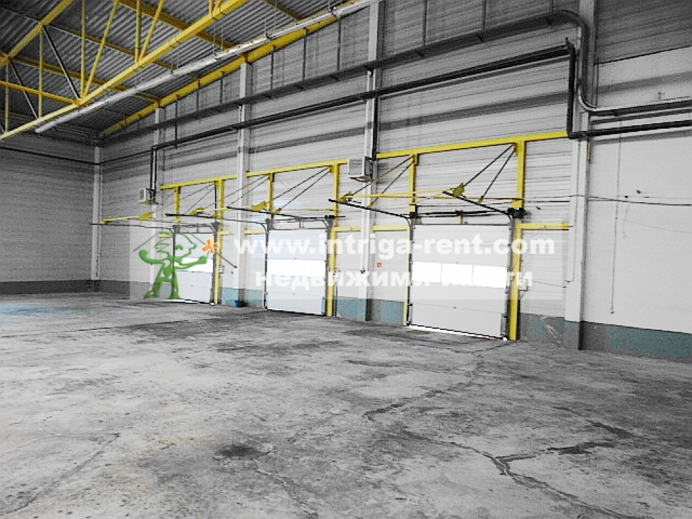 A large standalone industrial warehouse for rent, located in the Northern Industrial Zone of the city of Haskovo.