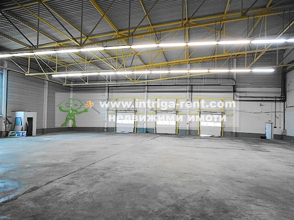 A large standalone industrial warehouse for rent, located in the Northern Industrial Zone of the city of Haskovo.