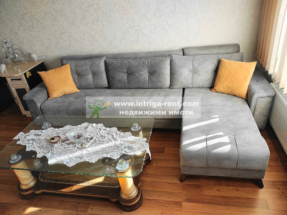 Sunny home with everything you need, ready to welcome you! Two-room apartment for rent, located in the Badema neighborhood of the city of Haskovo.