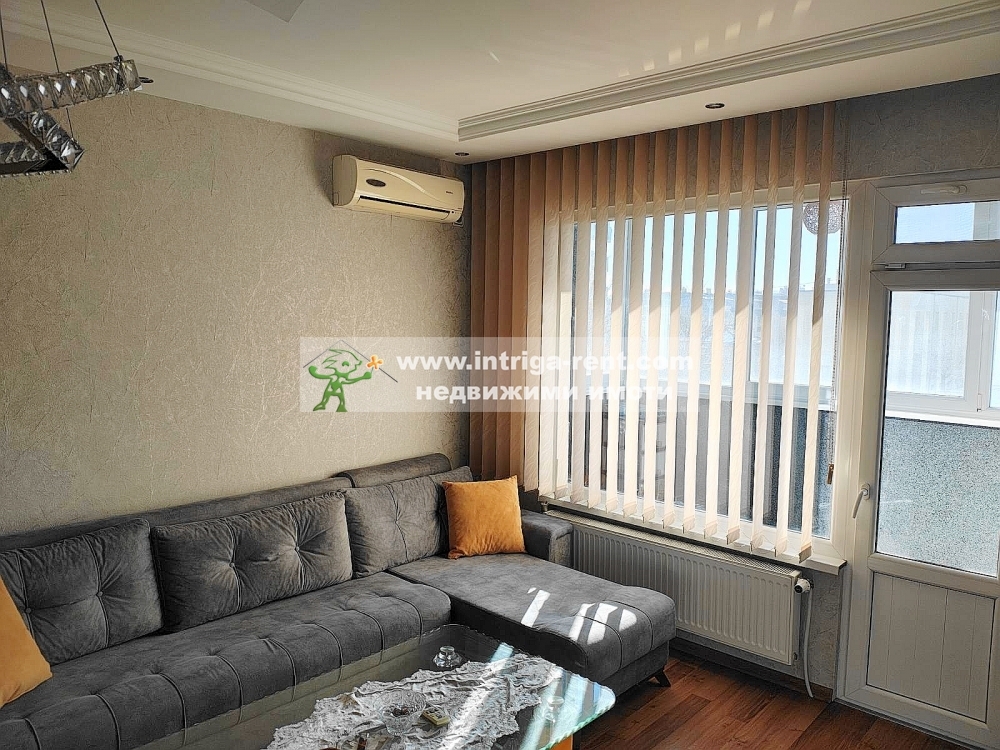 Sunny home with everything you need, ready to welcome you! Two-room apartment for rent, located in the Badema neighborhood of the city of Haskovo.