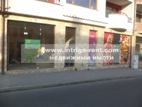 Commercial properties - Shops - newly built for rent / sale in Lyuben Karavelov neighborhood, Haskovo.