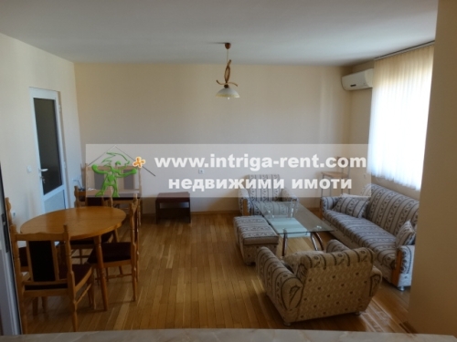 Трёхкомнатная, новая, монолитная, полностью меблированная роскошная квартира вместе с гаражом в кв. Дружба, г. Хасково.