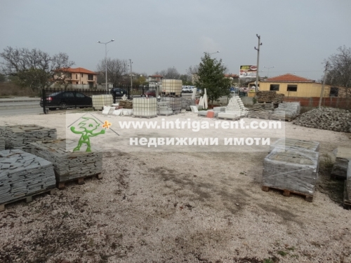 Commercial property - regulated plot designated for a warehouse facility/truck market in the South Industrial Zone - Kardzhali Road, Haskovo.