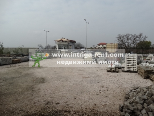 Commercial property - regulated plot designated for a warehouse facility/truck market in the South Industrial Zone - Kardzhali Road, Haskovo.