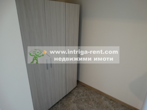 Two-room monolithic apartment — new construction for rent in the Ovcharski neighborhood, Haskovo.