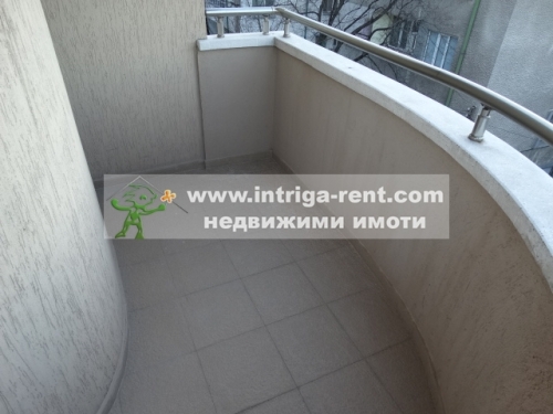 Two-room monolithic apartment — new construction for rent in the Ovcharski neighborhood, Haskovo.
