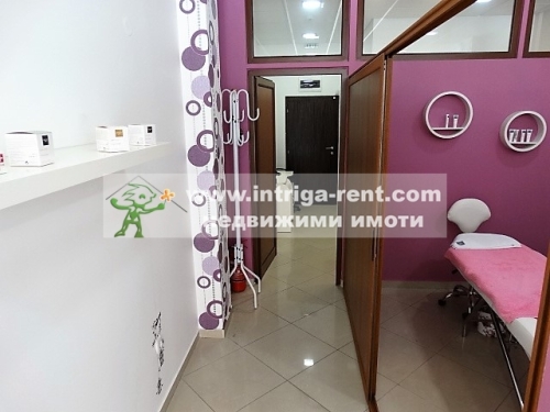Commercial premises for rent, a BEAUTY STUDIO, located in the prime city center of Haskovo.