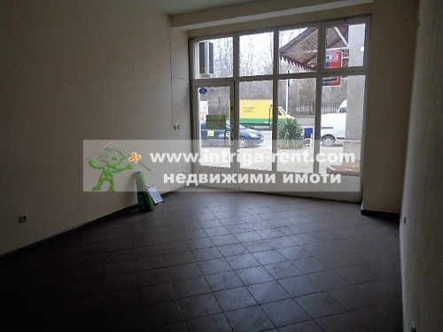 Commercial premises for rent, comprising a STORE FOR INDUSTRIAL GOODS, with frontage on Dunav St. in the Druzhba neighborhood, Haskovo.