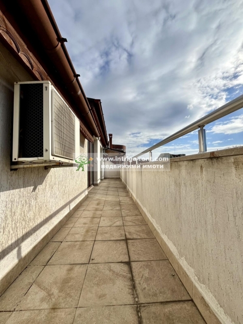 EXCLUSIVE!!! Elegant, new, luxurious, fully furnished monolithic apartment — maisonette for rent, located in the perfect center of Haskovo.