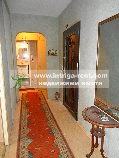 Two-room furnished apartment for rent, located in the Budema neighborhood of Haskovo.