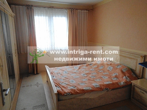 Two-room furnished apartment for rent, located in the Budema neighborhood of Haskovo.