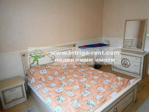 Two-room furnished apartment for rent, located in the Budema neighborhood of Haskovo.
