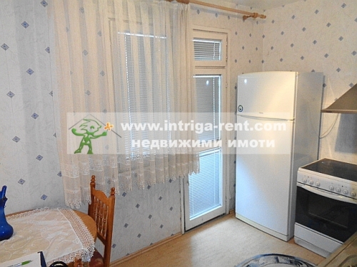 Two-room furnished apartment for rent, located in the Budema neighborhood of Haskovo.