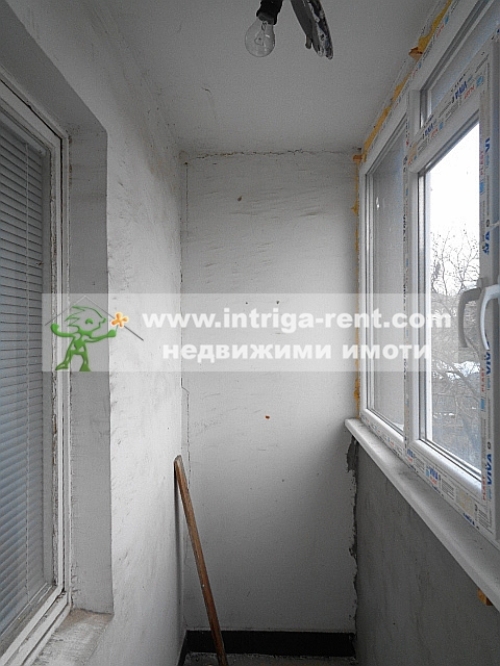 Two-room furnished apartment for rent, located in the Budema neighborhood of Haskovo.