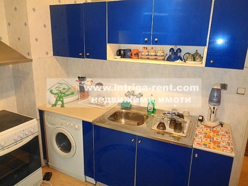Two-room furnished apartment for rent, located in the Budema neighborhood of Haskovo.