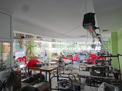 EXCLUSIVE FOR SALE!!! Operating, fully equipped sewing factory with an adjoining residential section, located in the town of Dimitrovgrad, Haskovo province.