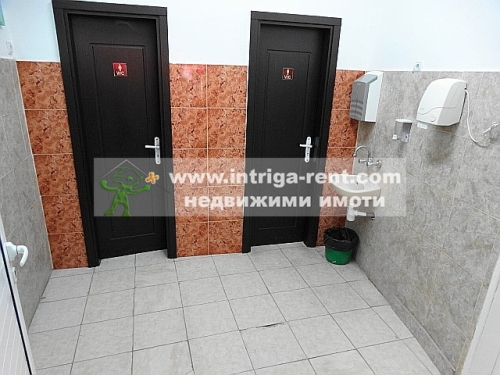 Commercial premises for rent, consisting of a PUBLIC CATERING RESTAURANT, located in the Orfey district of Haskovo.