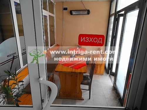 Commercial premises for rent, consisting of a PUBLIC CATERING RESTAURANT, located in the Orfey district of Haskovo.