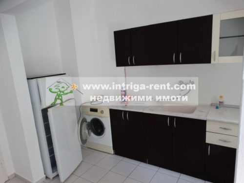 Two-room monolithic apartment for rent located in the Uchilishni neighborhood of Haskovo.