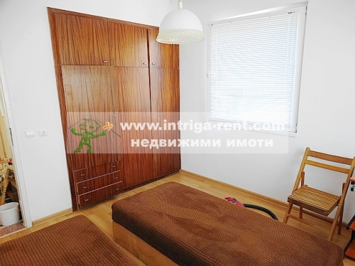 Two-room monolithic apartment for rent located in the Uchilishni neighborhood of Haskovo.