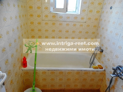 Two-room monolithic apartment for rent located in the Uchilishni neighborhood of Haskovo.