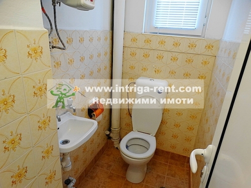 Two-room monolithic apartment for rent located in the Uchilishni neighborhood of Haskovo.