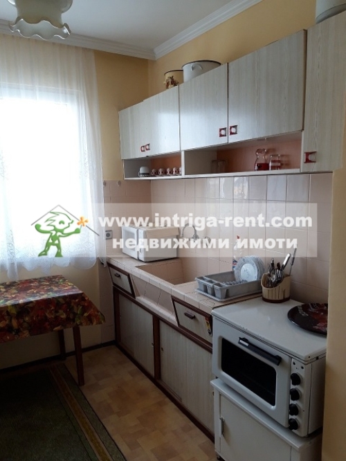 Two-room apartment for rent, located in a completely newly renovated residential building in the elite Lyuben Karavelov neighborhood, Haskovo.