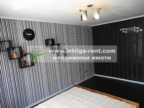 Two-room apartment for rent, located in the Makedonski neighborhood of Haskovo.