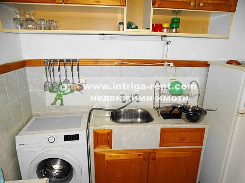 Two-room monolithic apartment for rent, located in the Voivodski neighborhood of Haskovo.