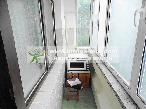 Two-room monolithic apartment for rent, located in the Voivodski neighborhood of Haskovo.