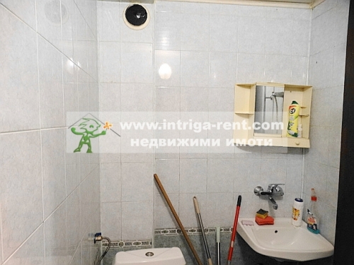 Two-room monolithic apartment for rent, located in the Ovcharski neighborhood of Haskovo.