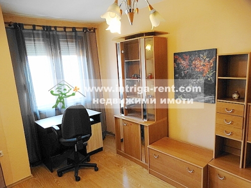 Two-room monolithic apartment for rent, located in the Ovcharski neighborhood of Haskovo.