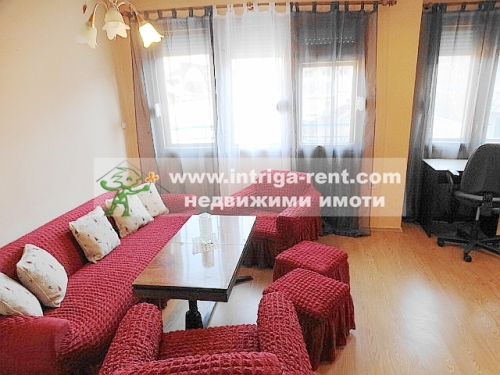 Two-room monolithic apartment for rent, located in the Ovcharski neighborhood of Haskovo.