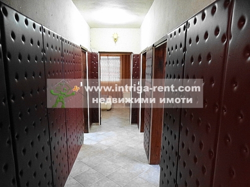 Two-room monolithic apartment with extension for rent, located in the Druzhba neighborhood of Haskovo.