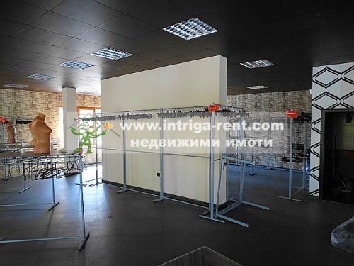 Representative store for industrial goods for rent - new construction, located in the Trakiyski district of Haskovo.