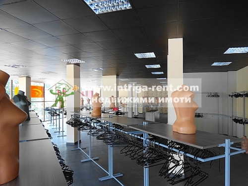 Representative store for industrial goods for rent - new construction, located in the Trakiyski district of Haskovo.