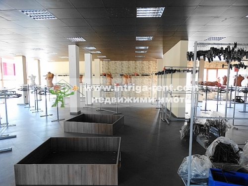 Representative store for industrial goods for rent - new construction, located in the Trakiyski district of Haskovo.