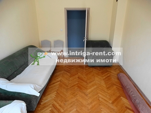 A three-room monolithic apartment with a detached garage located in the central part of the city of Haskovo.