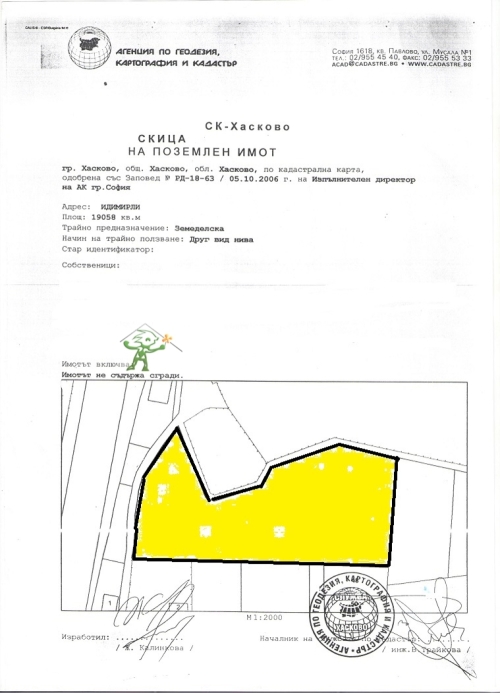 ATTRACTIVE INVESTMENT PROPERTY!!! A regulated plot / UPI / for industrial-warehouse, manufacturing and administrative development, located in the Northern Industrial Zone of the town of Haskovo.