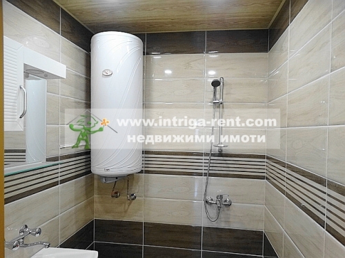Three-room monolithic apartment for rent, located in the Orfey district of Haskovo.
