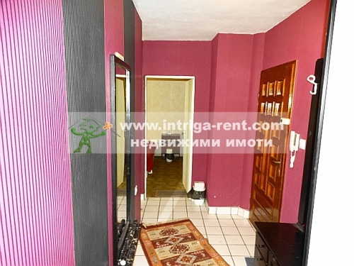Two-room apartment for rent, located in a completely newly renovated residential building in the Orfey neighborhood of Haskovo.