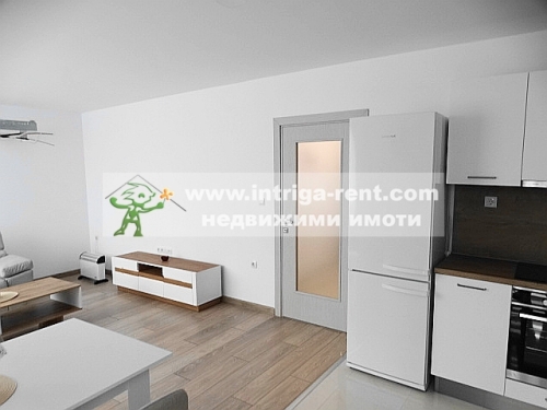 Three-room, new, luxurious, modernly furnished monolithic apartment with a private parking space - new construction, located in the elite Lyuben Karavelov neighborhood of the city of Haskovo.