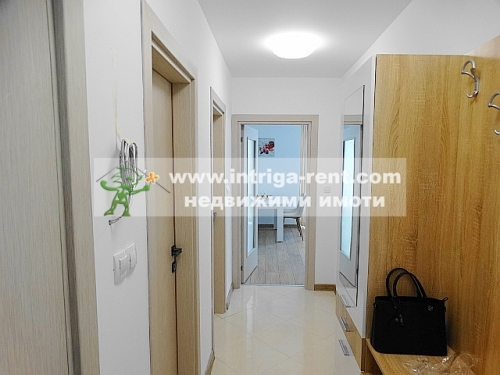 Three-room, new, luxurious, modernly furnished monolithic apartment with a private parking space - new construction, located in the elite Lyuben Karavelov neighborhood of the city of Haskovo.