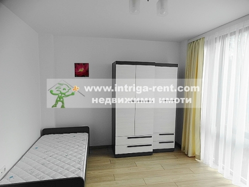 Three-room, new, luxurious, modernly furnished monolithic apartment with a private parking space - new construction, located in the elite Lyuben Karavelov neighborhood of the city of Haskovo.