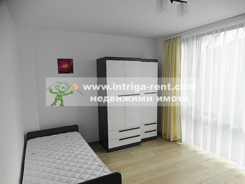 Three-room, new, luxurious, modernly furnished monolithic apartment with a private parking space - new construction, located in the elite Lyuben Karavelov neighborhood of the city of Haskovo.