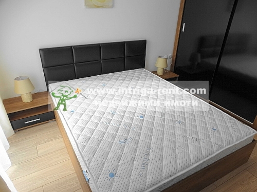 Three-room, new, luxurious, modernly furnished monolithic apartment with a private parking space - new construction, located in the elite Lyuben Karavelov neighborhood of the city of Haskovo.